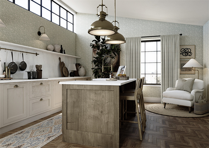 Melrose (Blackout), Wheat - Made to Measure Curtains - Image 7